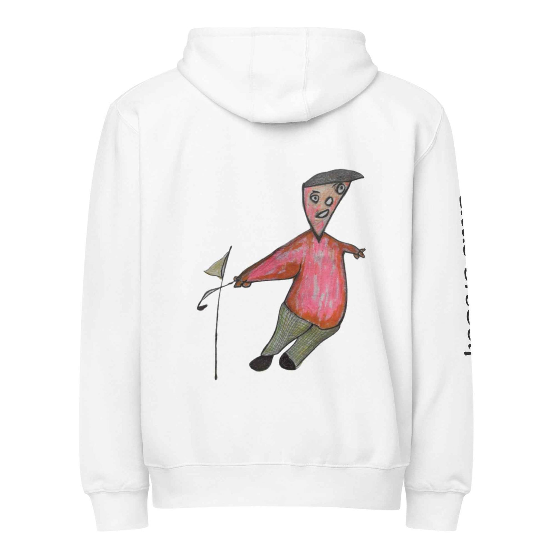 Sweat à capuche premium à fermeture éclair Little BroGolf ®
