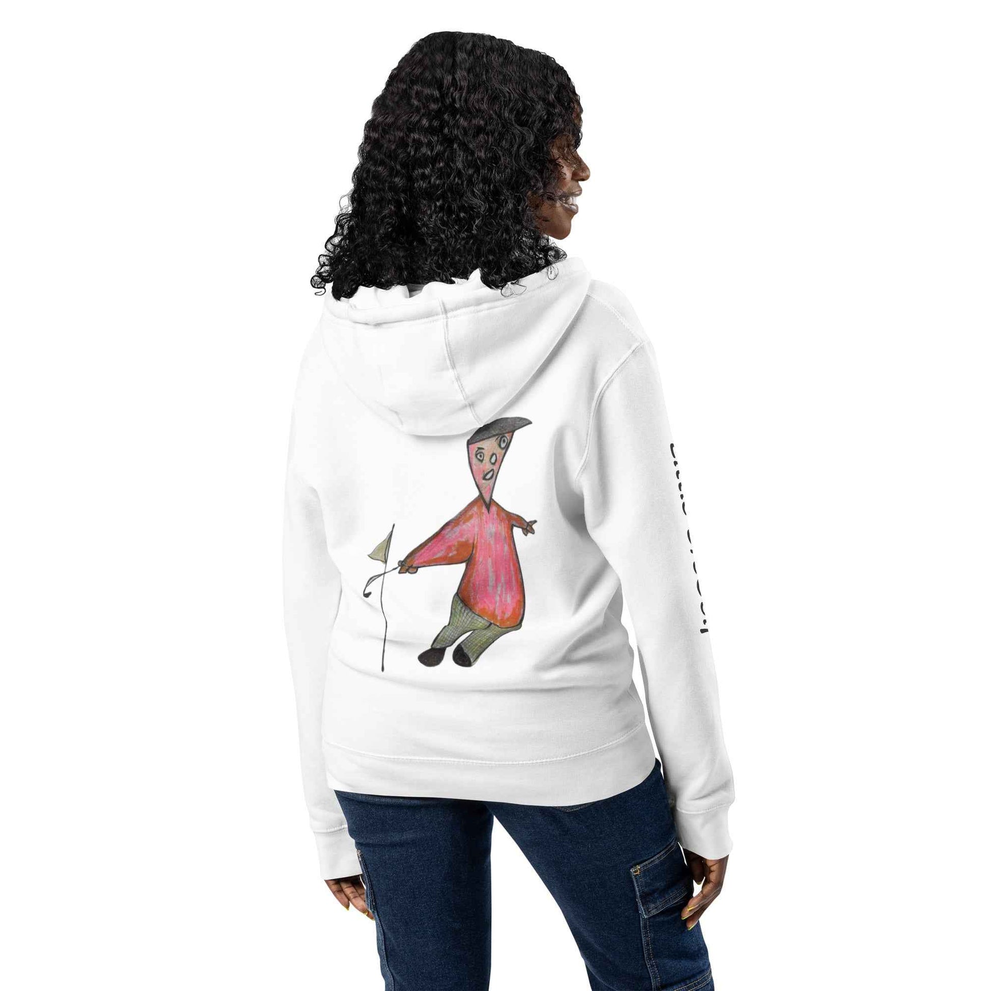 Sweat à capuche premium à fermeture éclair Little BroGolf ®