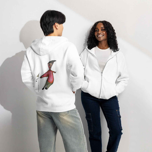 Sweat à capuche premium à fermeture éclair Little BroGolf ®