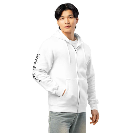 Sweat à capuche premium à fermeture éclair Little BroGolf ®