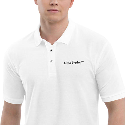 Polo premium homme brodé Little BroGolf®