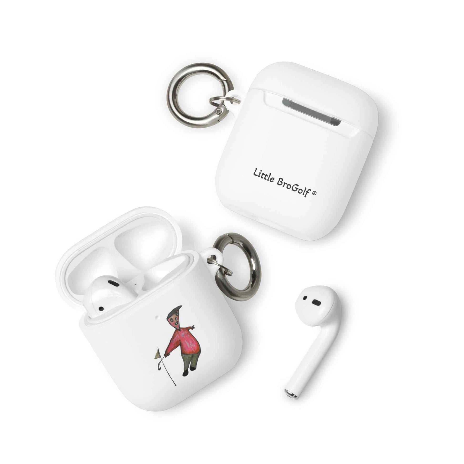 Boîtier en caoutchouc pour AirPods®  Little BroGolf ®