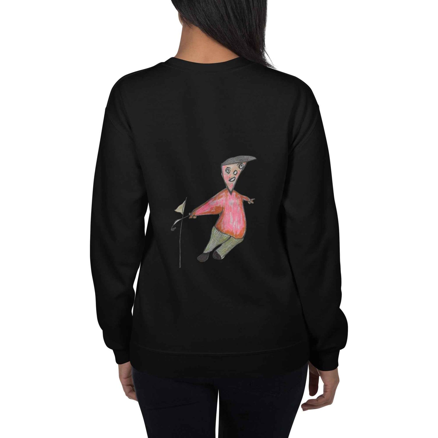 Sweat unisexe à col rond Little BroGolf®