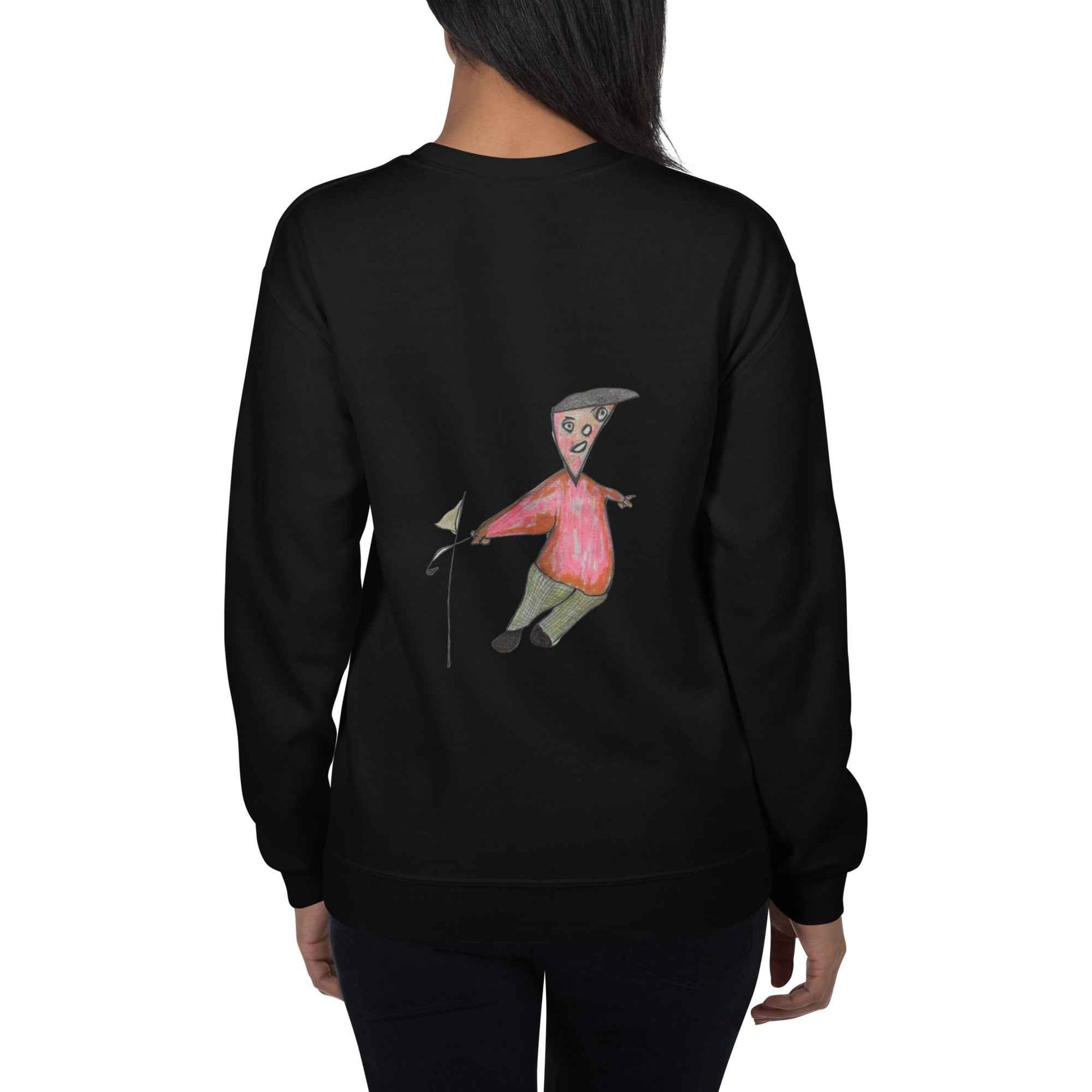 Sweat unisexe à col rond Little BroGolf®