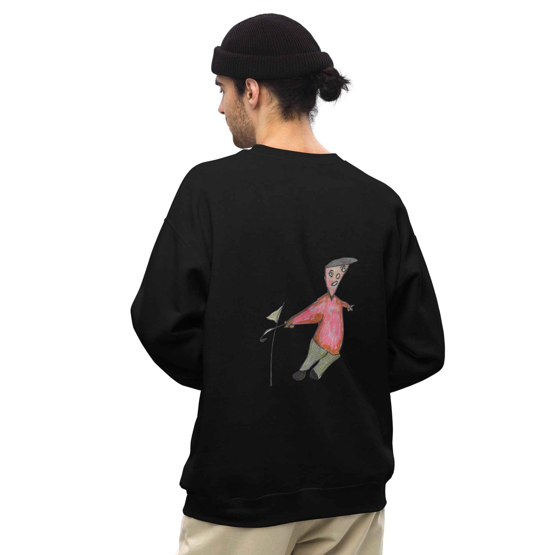 Sweat unisexe à col rond Little BroGolf®