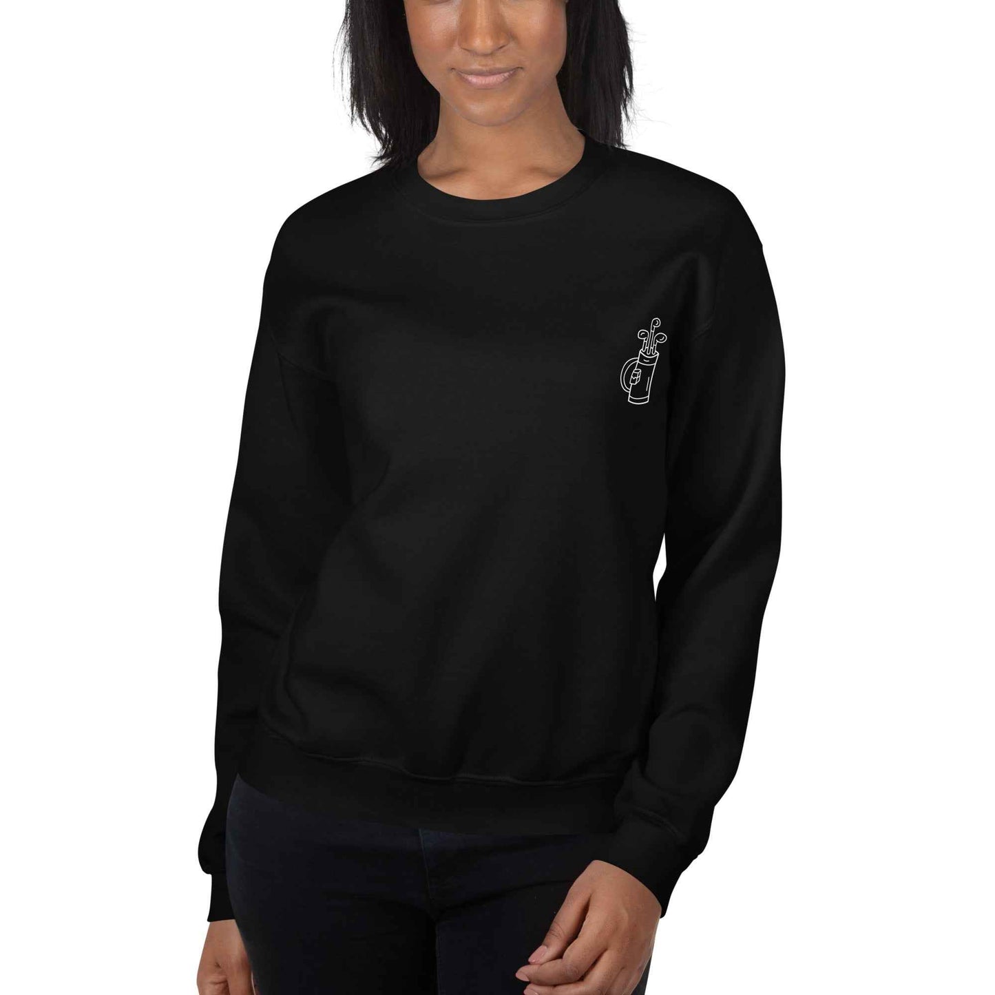 Sweat unisexe à col rond Little BroGolf®