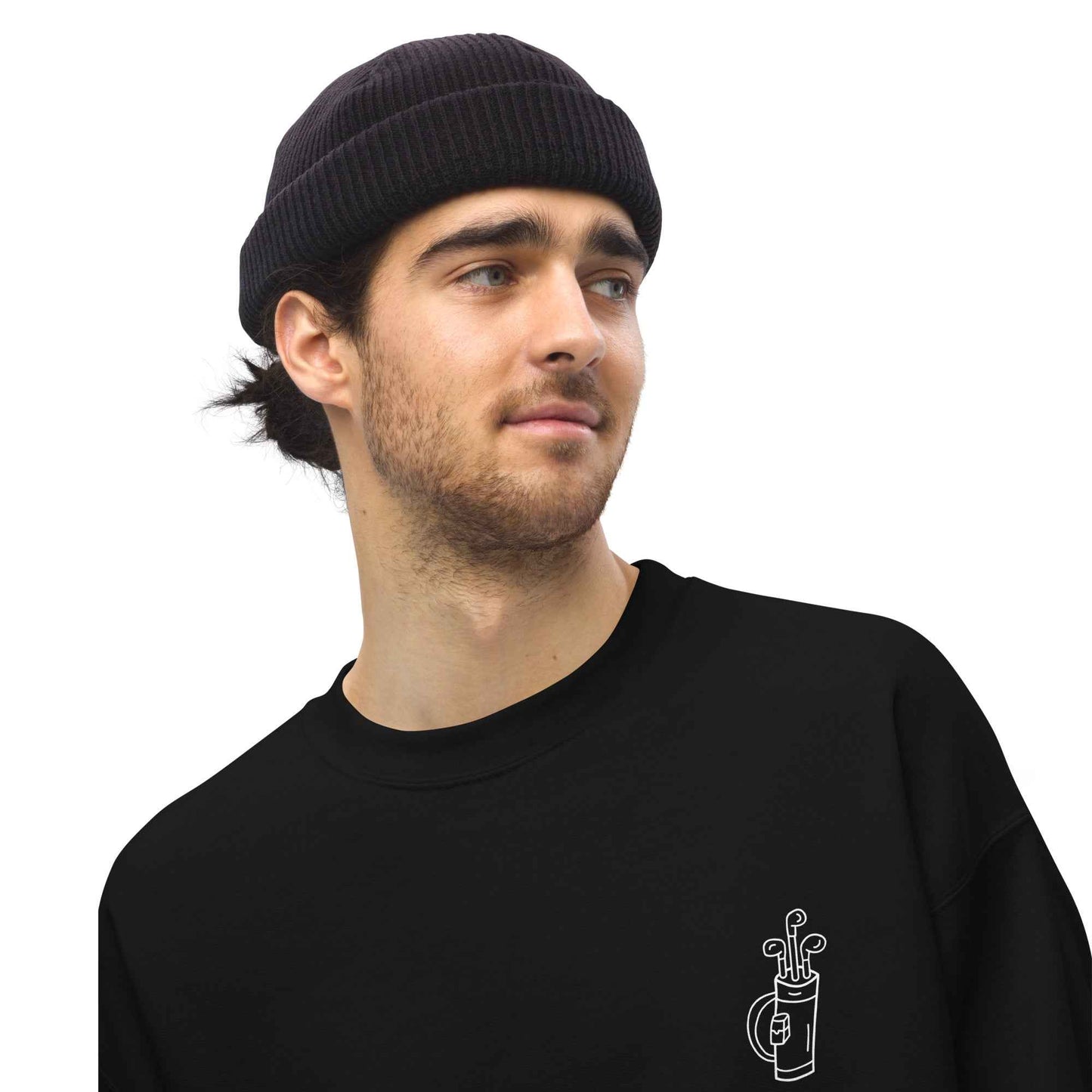 Sweat unisexe à col rond Little BroGolf®