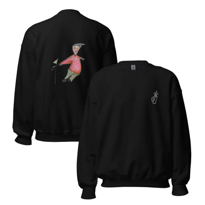 Sweat unisexe à col rond Little BroGolf®