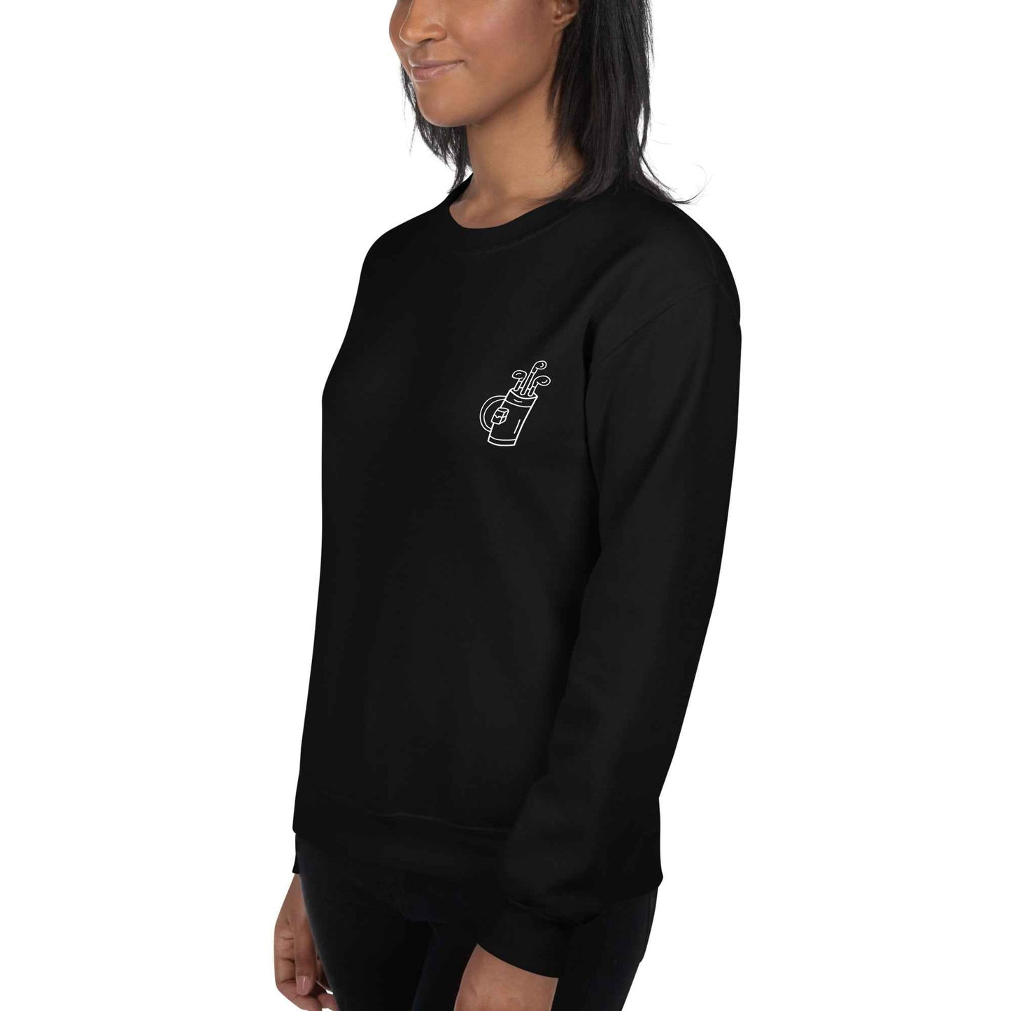 Sweat unisexe à col rond Little BroGolf®