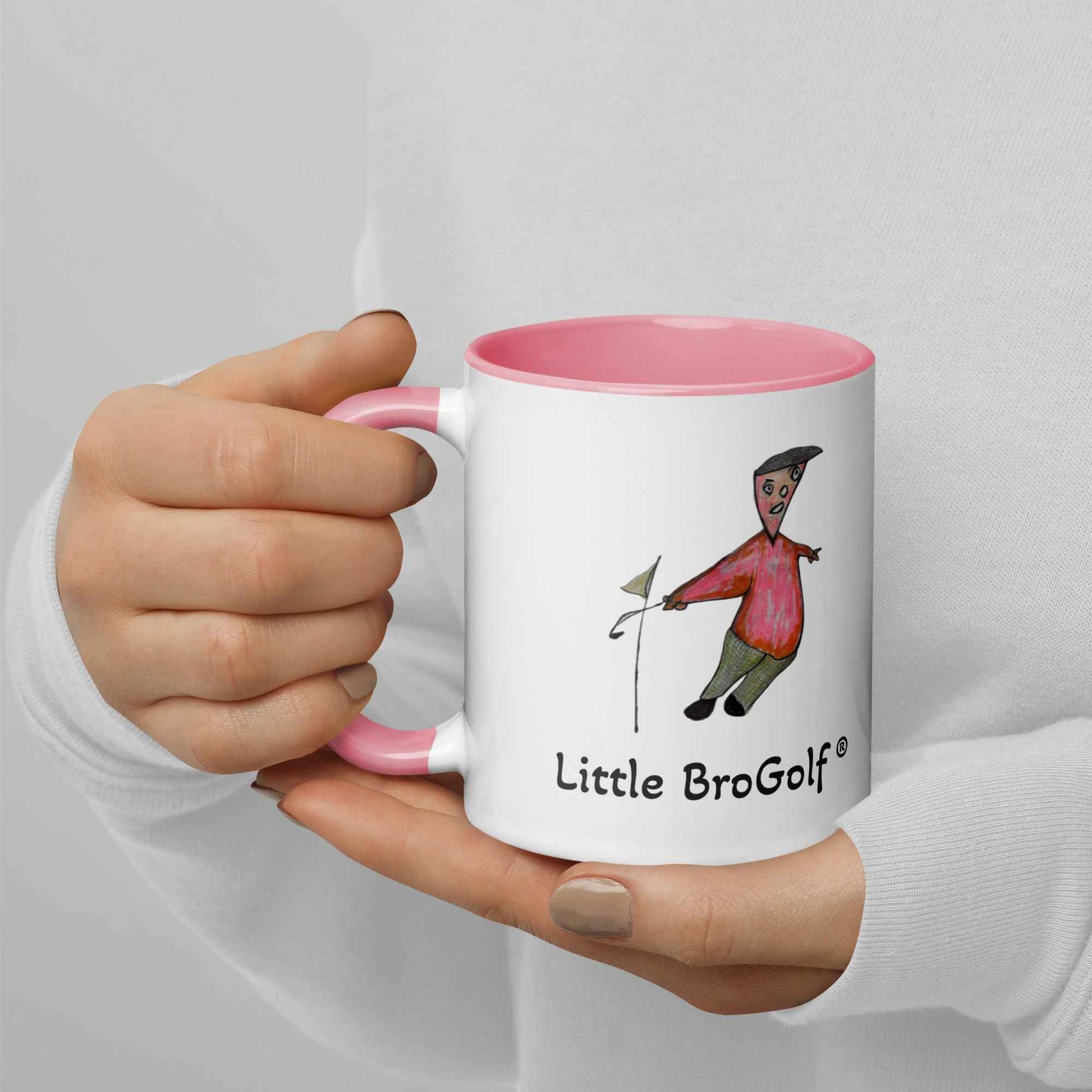 Mug à Intérieur Coloré Little BroGolf ®